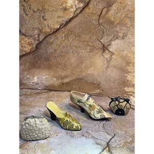 Mixture Of Resin Shoes And Purses